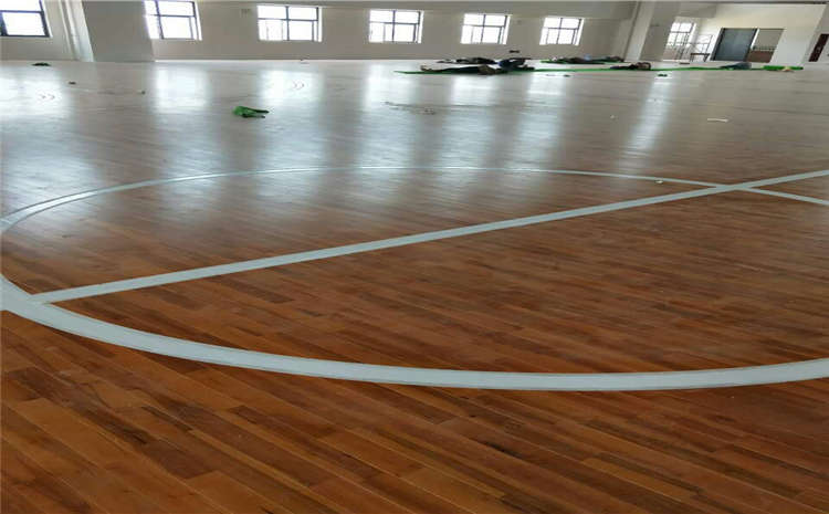 枫桦木运动体育地板双层龙骨结构