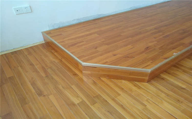 松木篮球运动地板安装工艺