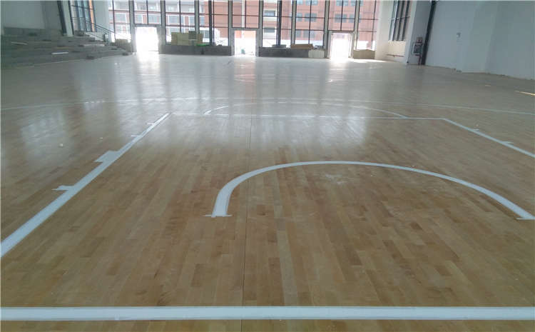 22厚篮球运动地板结构