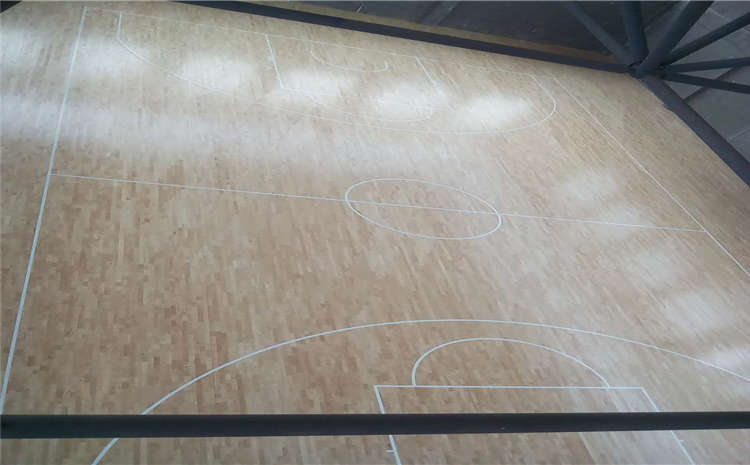 篮球馆木地板价格是多少钱？22厚