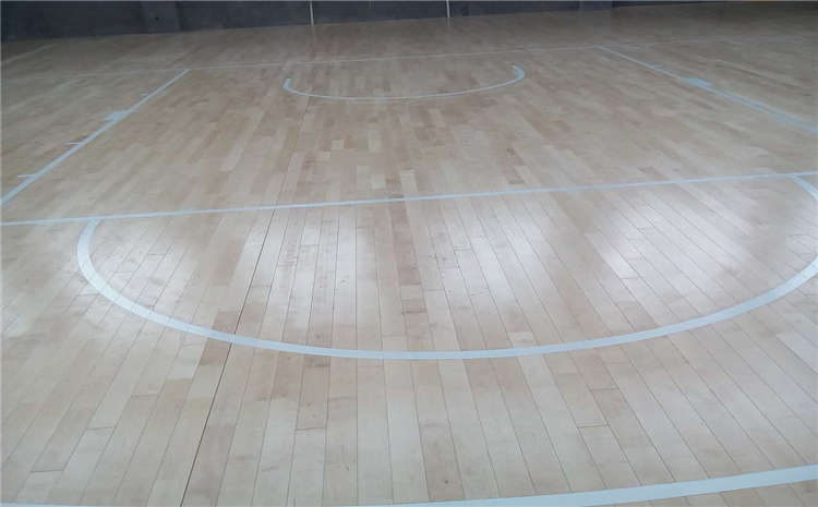 22厚NBA篮球场木地板主辅龙骨结构