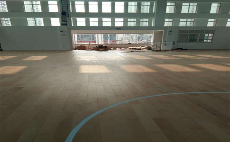 江西学校运动木地板施工方案