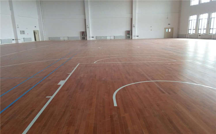 吉林专用实木运动地板图片