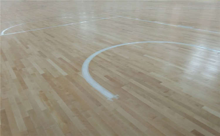 橡胶木NBA篮球场木地板厂**报价表