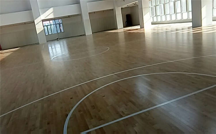 学校排球馆木地板规格