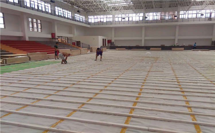 上海专业运动木地板施工方案