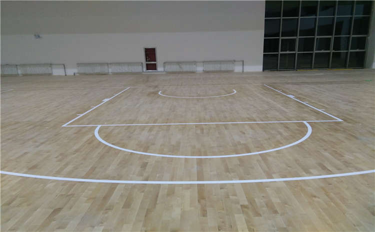 双层龙骨结构篮球木地板每平米价格