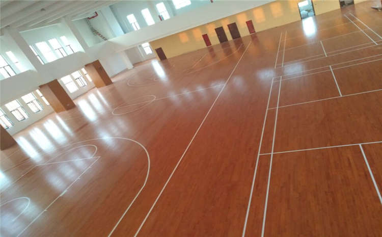 学校舞台运动木地板怎么维修？
